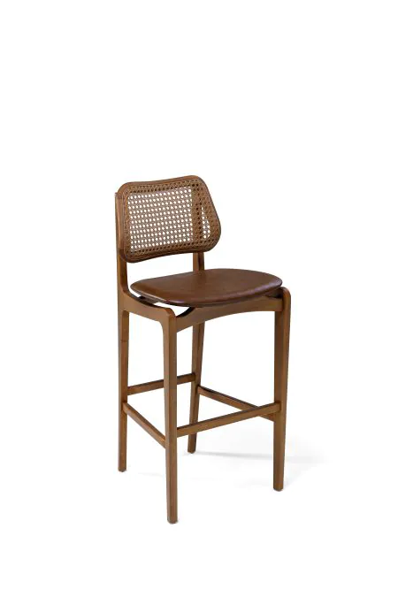 Banqueta Alta em Palha Trendy