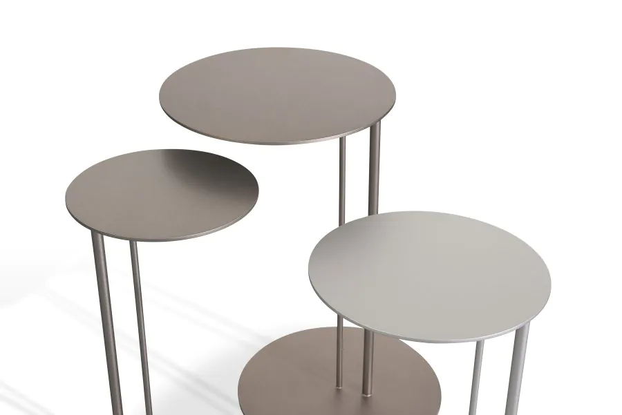 Mesa Lateral Redonda Gênova