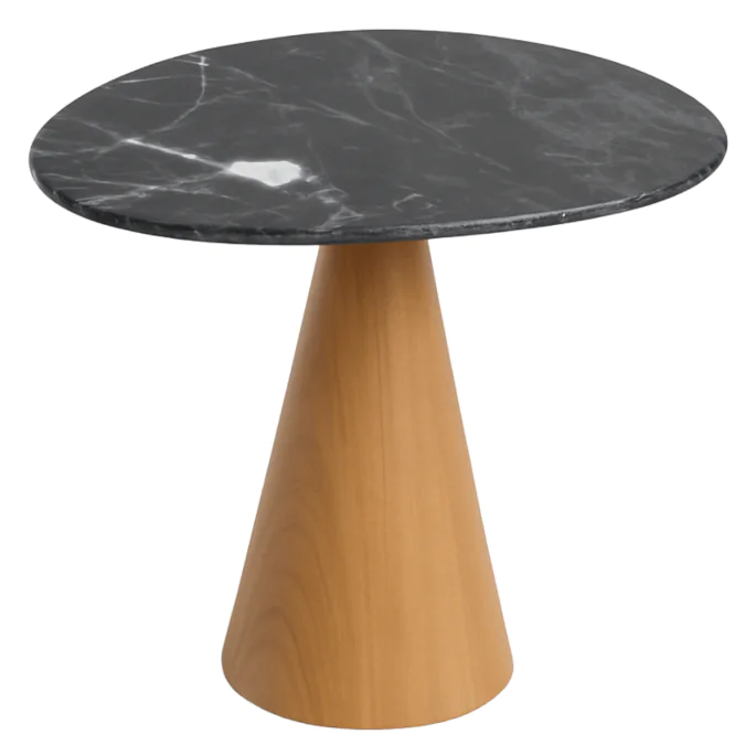 Mesa Lateral em Mármore Mochi