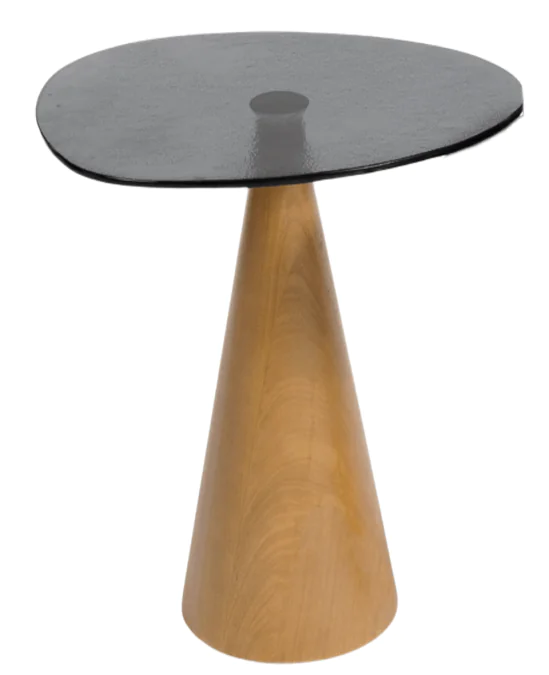 Mesa Lateral em Vidro Mochi