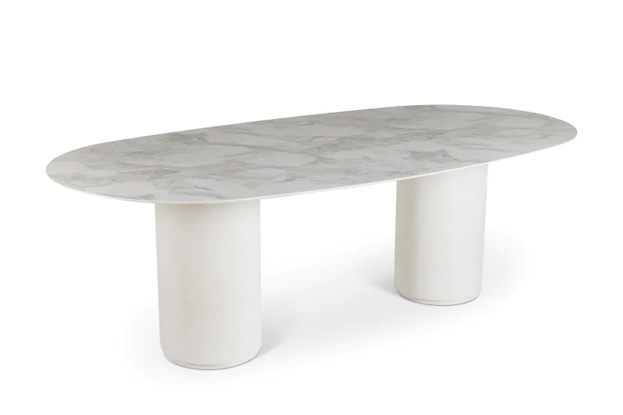 Mesa de Jantar Oblongo Dome (1)