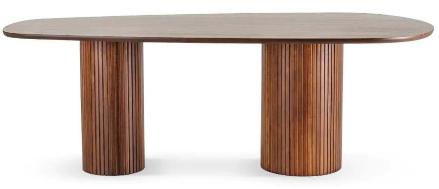 Mesa de Jantar Orgânica Ripada Davis