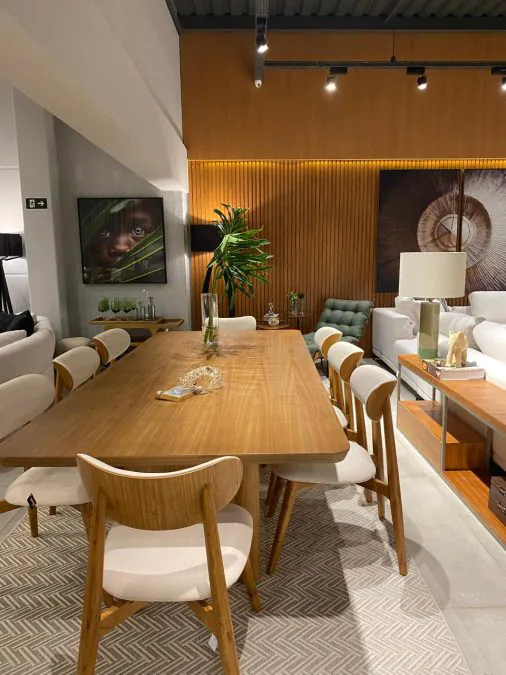 Mesa de Jantar Retangular Afrodite (1)
