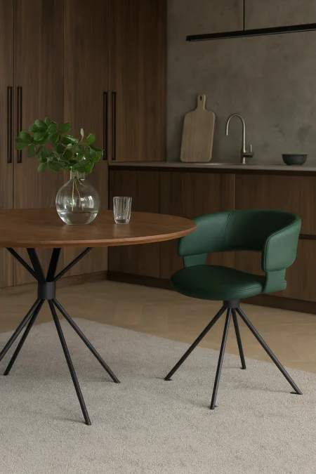 Cadeira de Jantar Genoa Base Metal