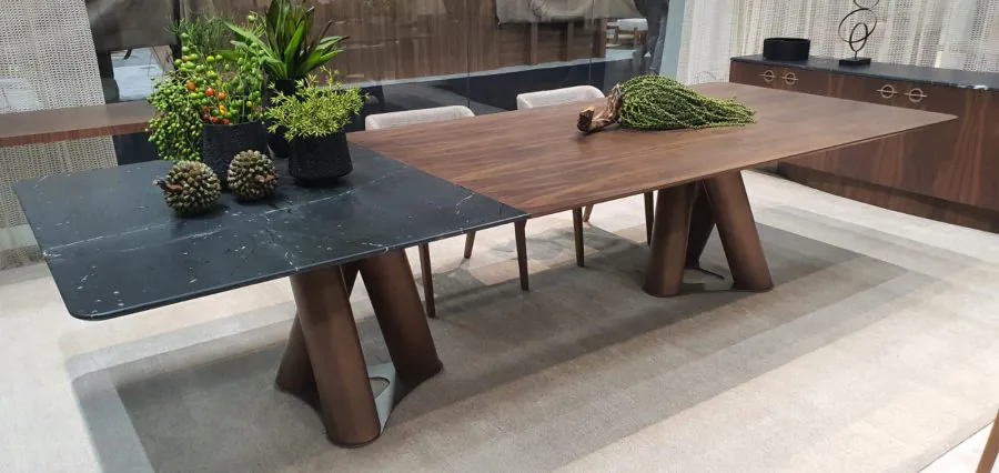 Mesa de Jantar Retangular California Mármore (2)