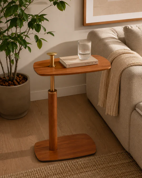 Mesa Lateral Orgânica Roister