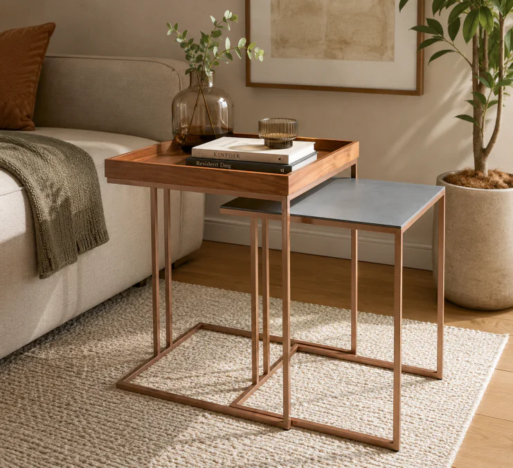 Mesa Lateral Quadrada Brise