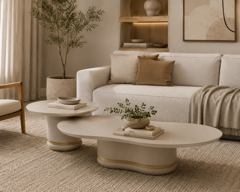 Conjunto de Mesa de Centro Plural