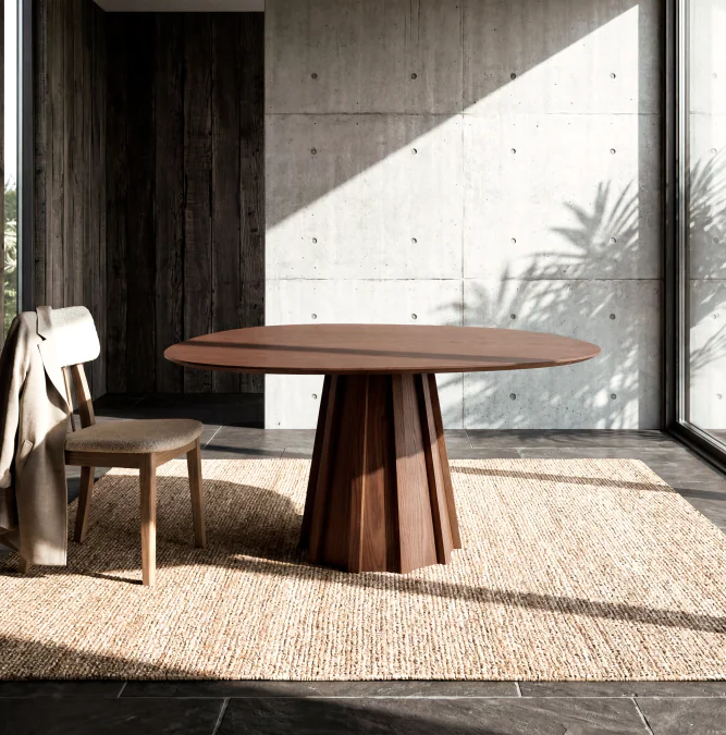 Mesa de Jantar Orgânica Hazza