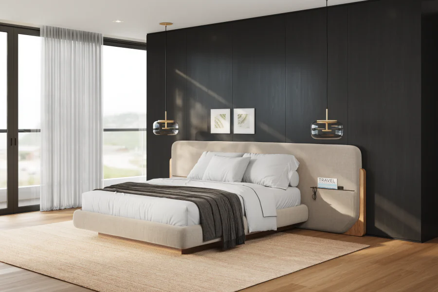 Cama com Cabeceira Doren (2)