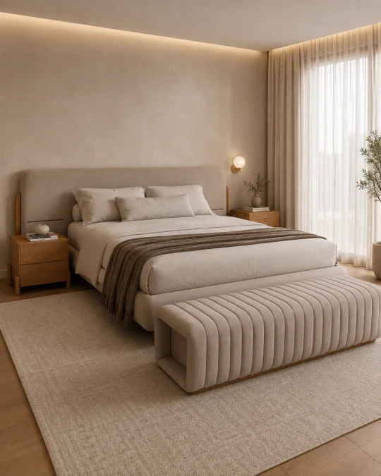 Cama com Cabeceira Doren