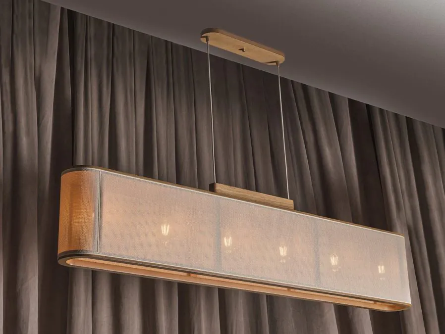 Luminária de Teto Pendente Arco Slim (2)