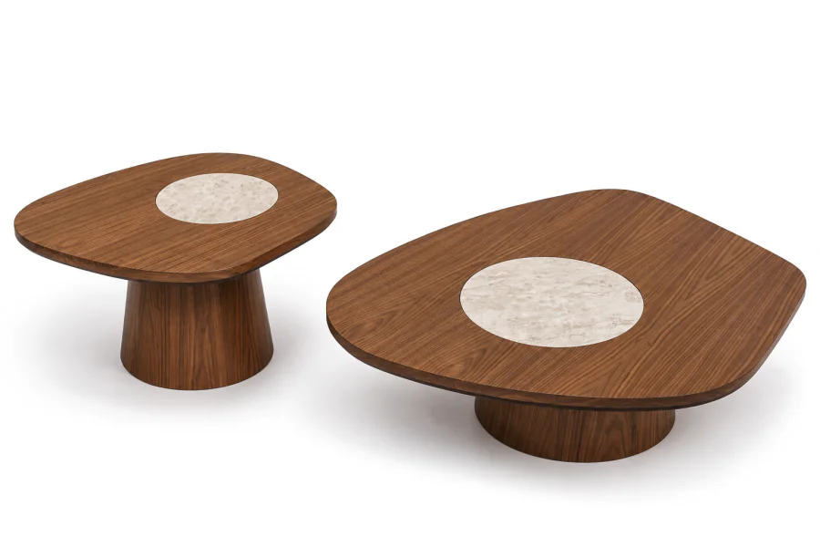 Mesa de Centro Orgânica Volterra