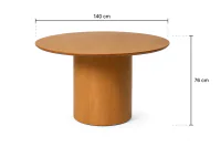 Mesa de Jantar Redonda Lugano (4)
