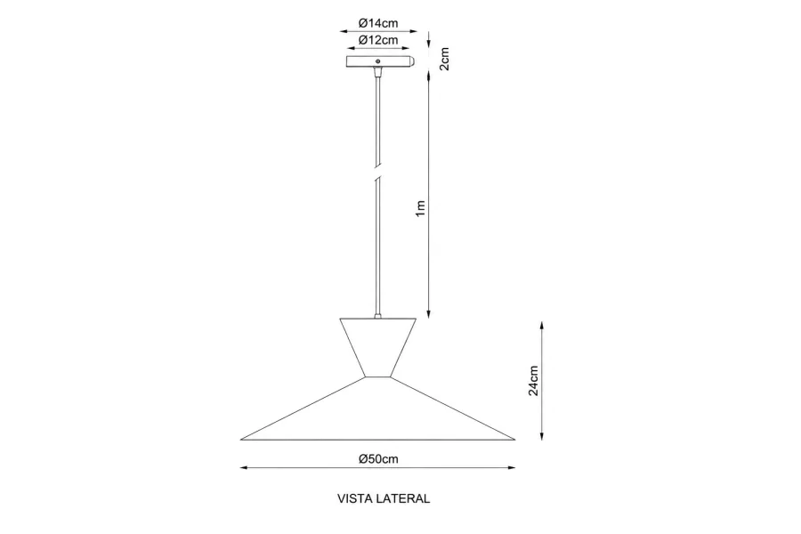 Luminária de Teto Pendente Libra