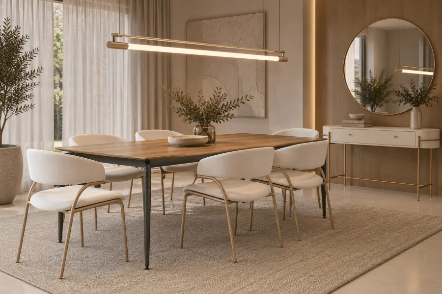 Mesa de Jantar Retangular Giocco