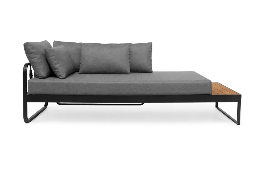 Sofá Chaise Lateral Área Externa Manhatan Sofá Chaise Lateral Área Externa Manhatan