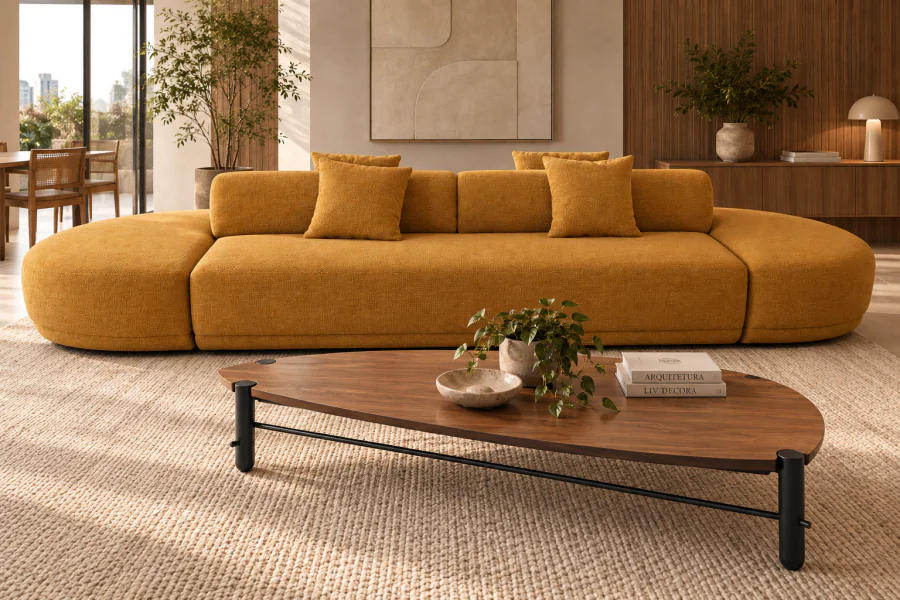 Sofá Ilha Modular Sereno